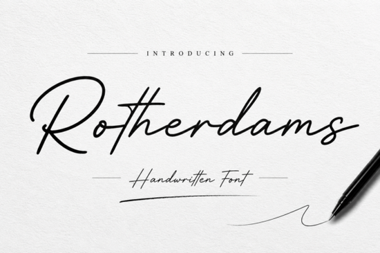 Rotherdams Font